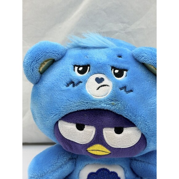 Sanrio Hello Kitty and Friends Care Bears Badtz-Maru Grumpy Bear 8” Plush 2023 - Picture 6 of 12